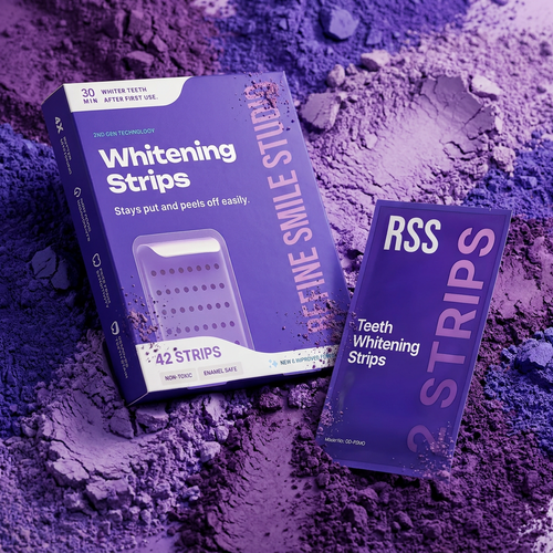 RSS PURPLE WHITENING STRIPS (40 PACK)